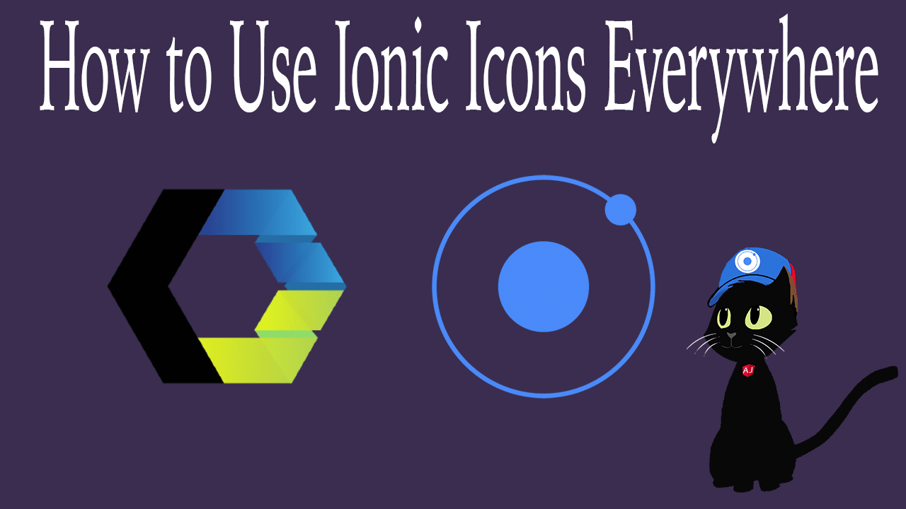 Ionic Icons Everywhere