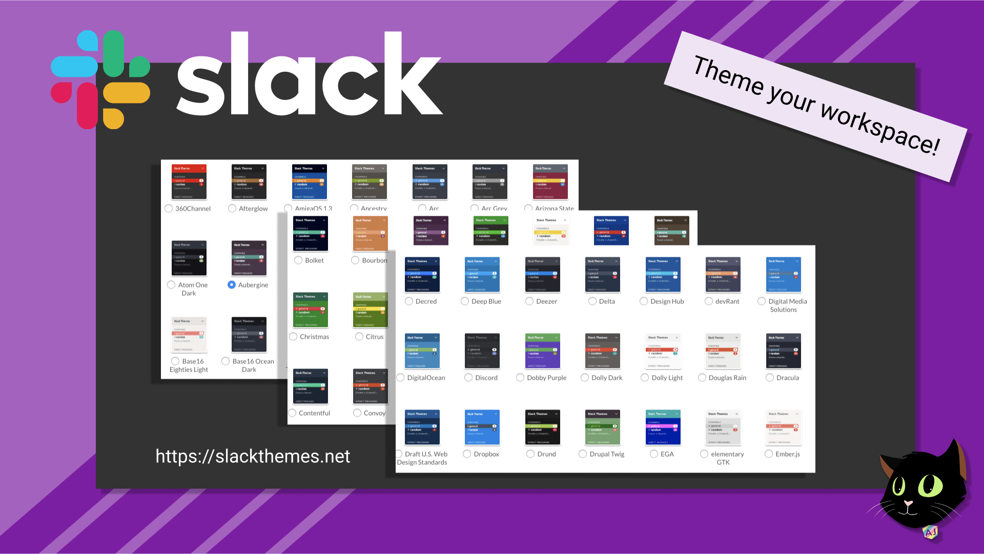 Slack Workspace Theme Customization