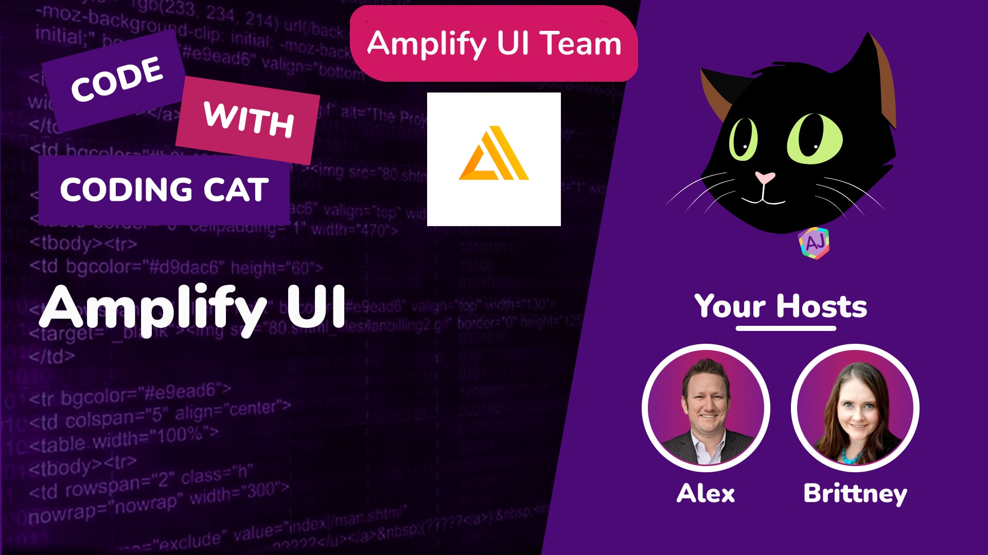 Live Coding with the Amplify UI team